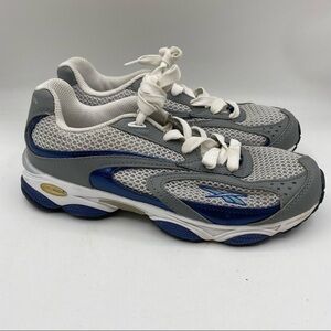 Reebok‎ Mens DMX Ride White Gray Running Shoes Sneakers Size 7.5